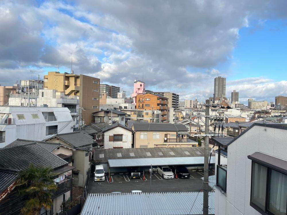  大阪府守口市土居町の賃貸物件/共用部からの眺望。