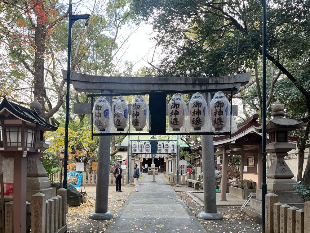  大阪府守口市土居町の賃貸物件/物件の隣、&rdquo;守居神社&rdquo;。