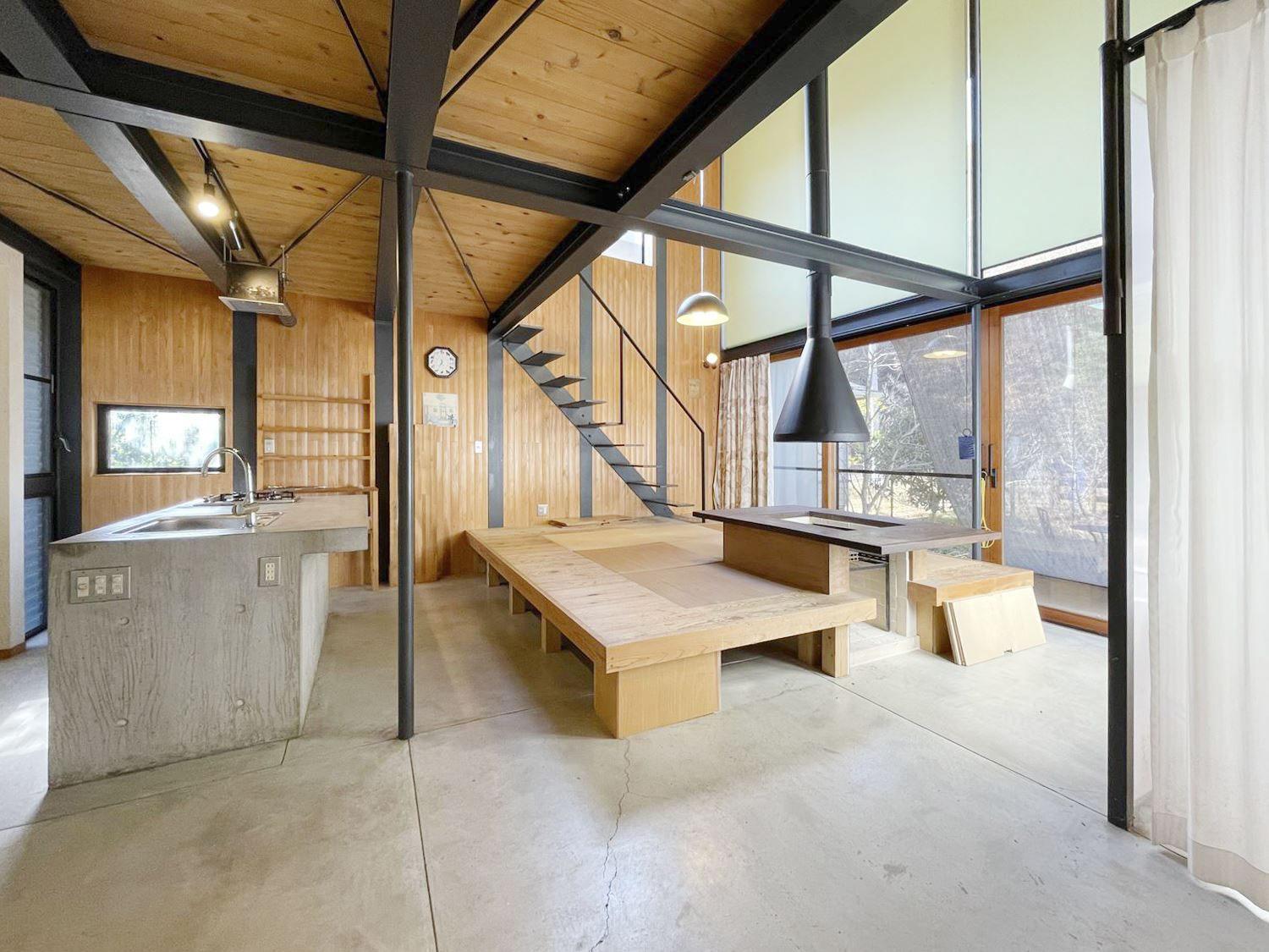 大阪府箕面森町北の売買物件/実はモルタル床は床暖房が備わっています。