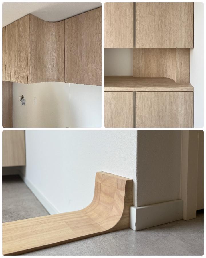  大阪府守口市土居町の賃貸物件/所々のアーチデザインが愛着ポイント。