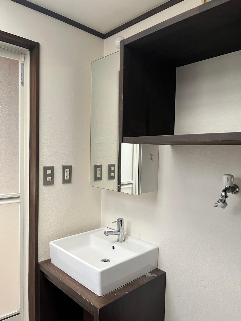 大阪市住之江区東加賀屋2丁目の賃貸物件/洗面所。