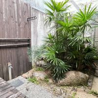 大阪市住之江区東加賀屋2丁目の賃貸物件/テラス。暖かい季節はここでゆったり過ごしたいですね。