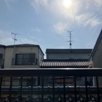 東大阪市小若江1の賃貸物件/陽が照り付けます。