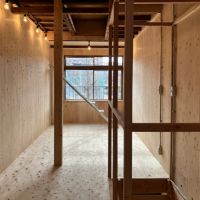 大阪市港区八幡屋1丁目の賃貸物件/南向きの開口から陽が入ります。