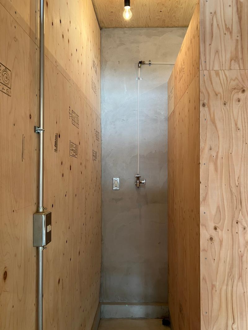 大阪市港区八幡屋1丁目の賃貸物件/右端は洗濯機置き場。