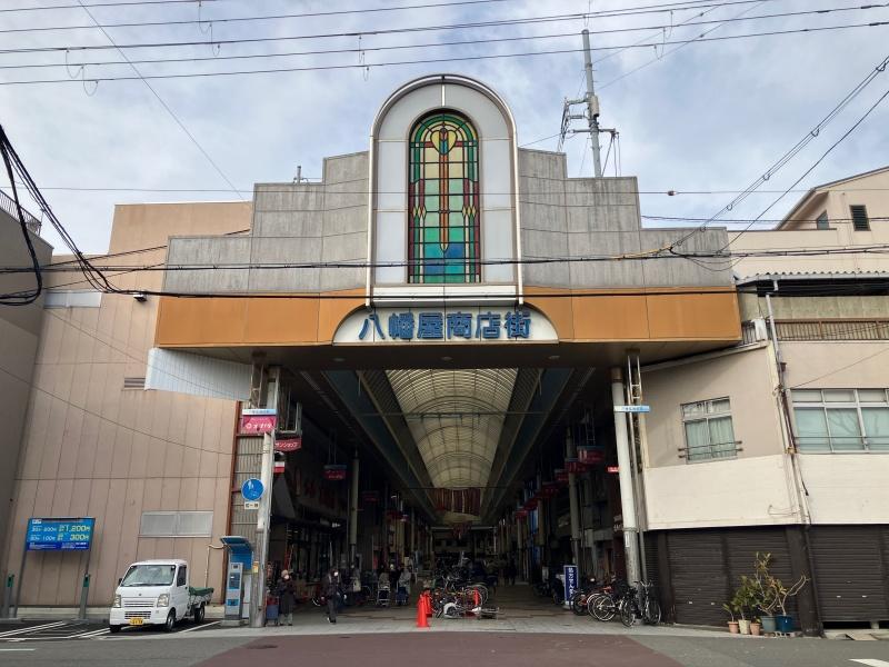 大阪市港区八幡屋1丁目の賃貸物件/すぐそばに商店街。