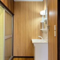 大阪府枚方市池之宮２丁目の賃貸物件/洗面。