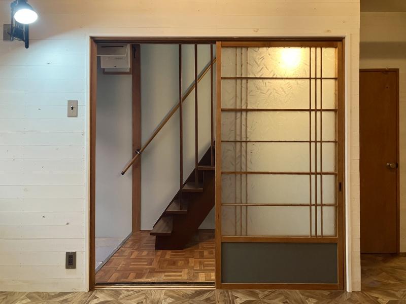 大阪府守口市大久保町２丁目の賃貸物件/レトロな建具。