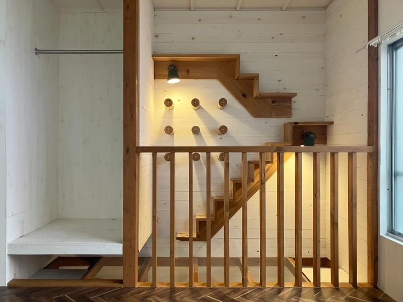 大阪府守口市大久保町２丁目の賃貸物件/2階でも猫と楽しめる。