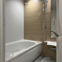 大阪府大阪市北区天神橋3丁目の売買物件/浴室はユニットバス。