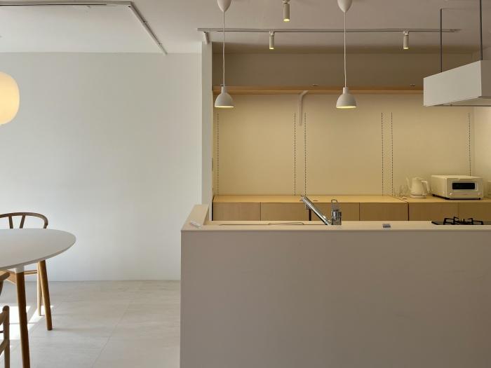 大阪府大阪市北区天神橋3丁目の売買物件/キッチンスペース。