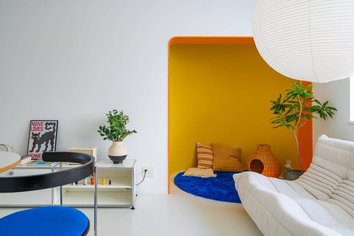 大阪府豊中市上新田の売買物件/レトロでポップ、帰るのが楽しみになる家。