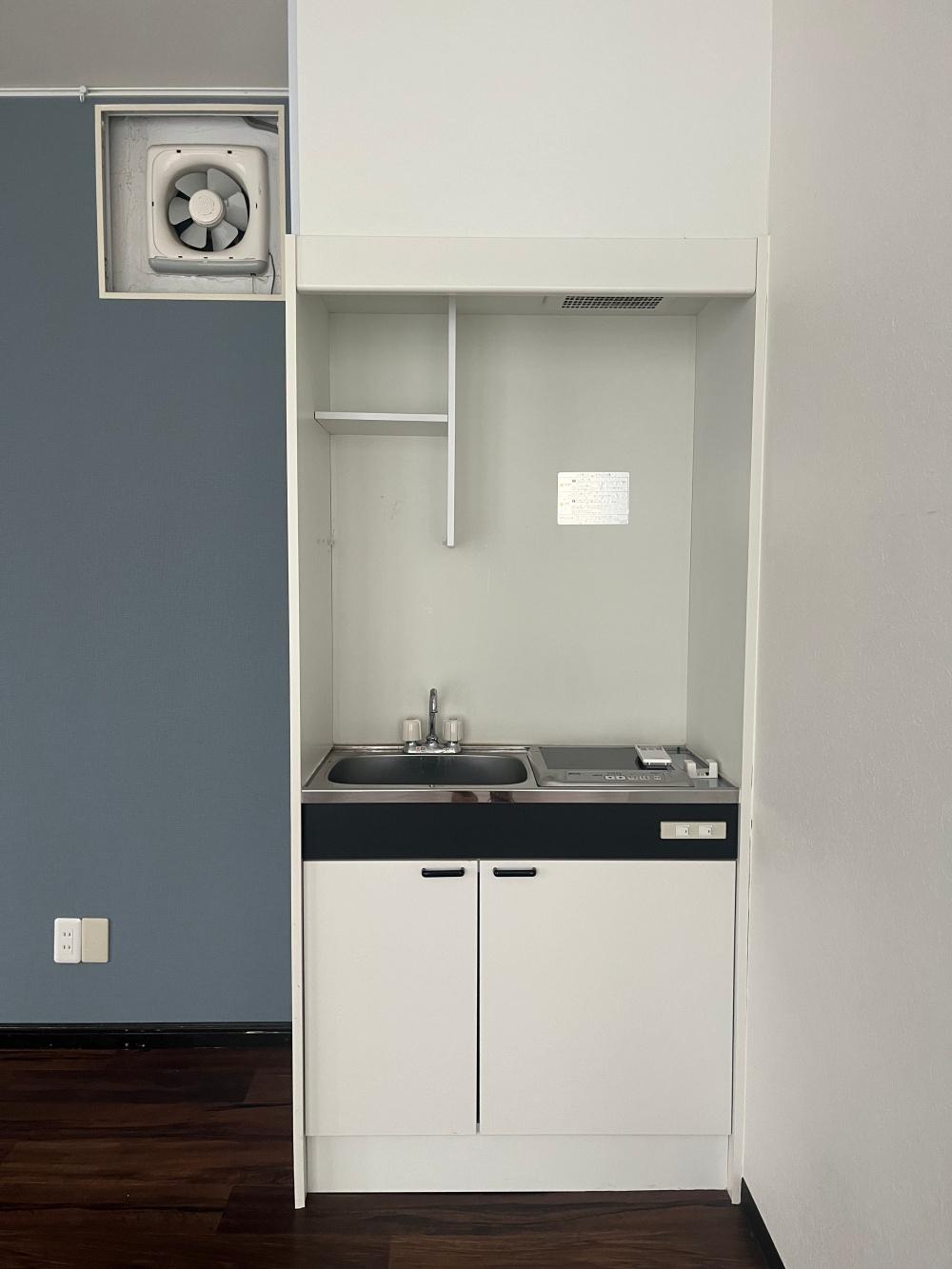 大阪府大阪市天王寺区四天王寺２丁目の賃貸物件/2階にもミニキッチンありますし