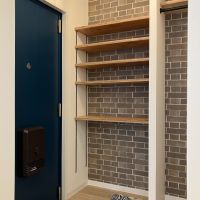 大阪府豊中市螢池南町３丁目の賃貸物件/たっぷり容量のシューズ棚。