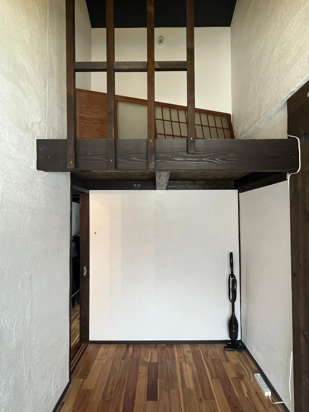 大阪市天王寺区空堀町の賃貸物件/ROOM001（「春」区画）。003ともに、ロフト付きです。