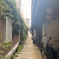 大阪市天王寺区空堀町の賃貸物件/さらに奥へ進みます。振り返ると、時が止まったかのような静けさ