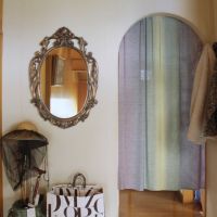 堺市南区原山台4丁の売買物件/アーチの開口がかわいい洗面入口。