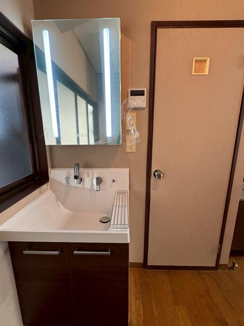 大阪市城東区東中浜１丁目の賃貸物件/居住スペース、洗面。