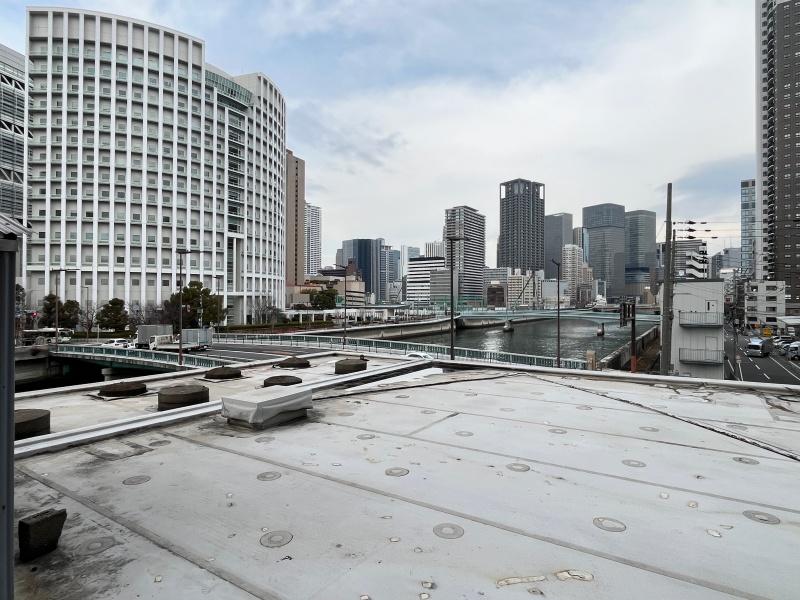 大阪市西区土佐堀3丁目の売買物件/屋上は柵なし！