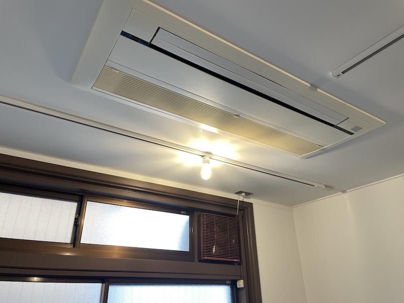 大阪市西区江戸堀1丁目の賃貸物件/換気扇、エアコンも設置されています。