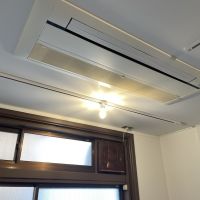 大阪市西区江戸堀1丁目の賃貸物件/換気扇、エアコンも設置されています。