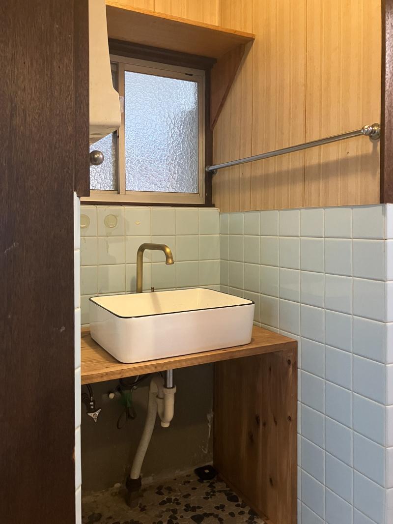 東大阪市東石切町２丁目の賃貸物件/洗面。