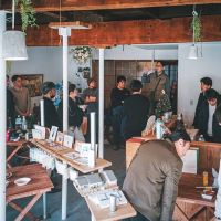 東大阪市東石切町２丁目の賃貸物件/ひらくきちでのイベントの様子。