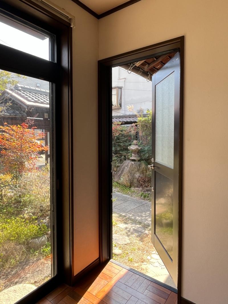 大阪市西淀川区福町2丁目の賃貸物件/こちらからも、庭とこんにちは。