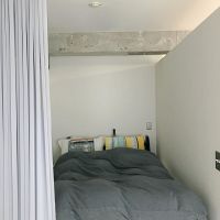 大阪市港区弁天4丁目の賃貸物件/ダブルベッドも収まる寝室スペース