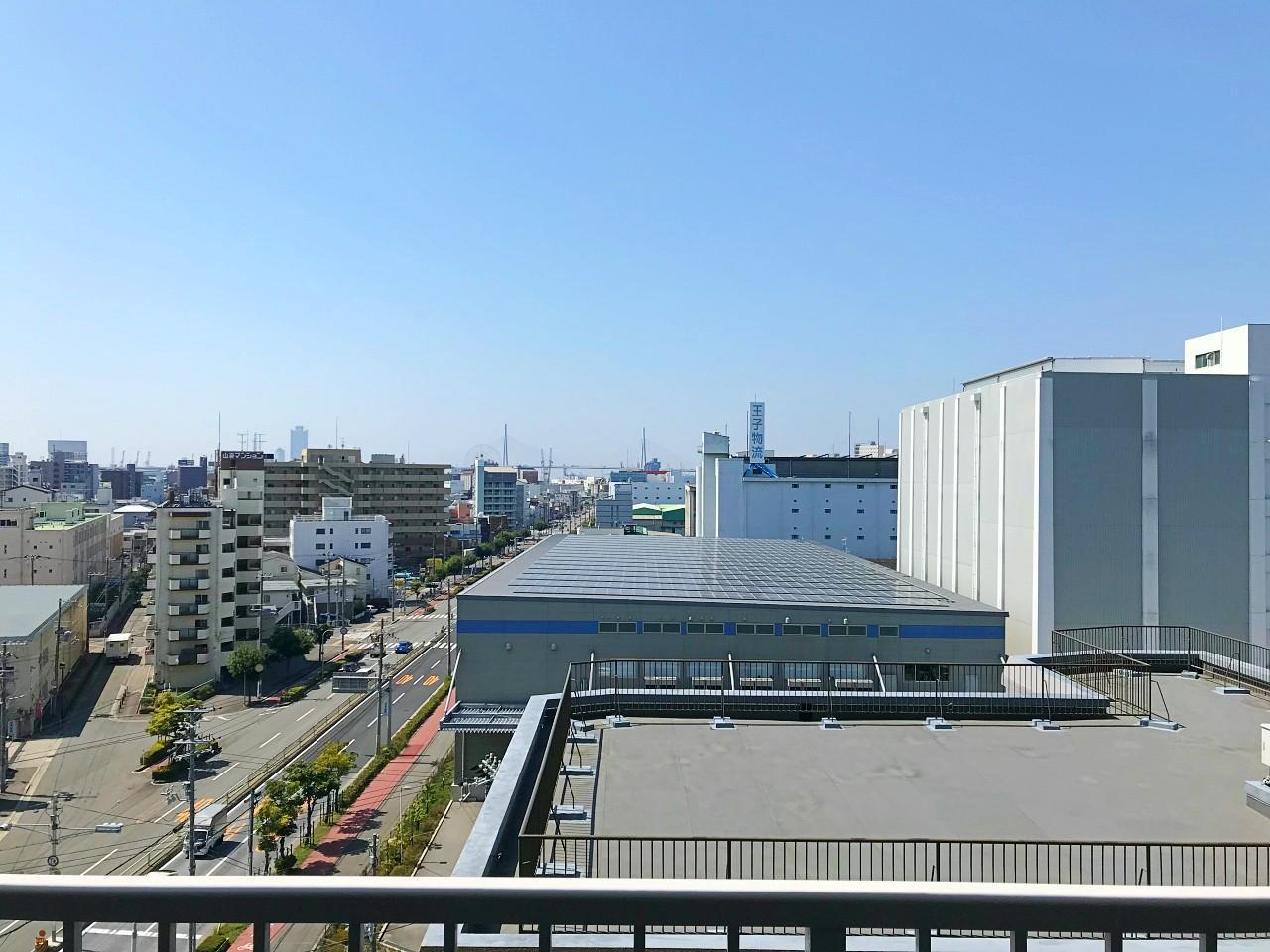 大阪市港区弁天4丁目の賃貸物件/高い建物のない、程よく抜けた眺望