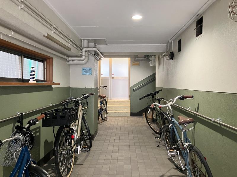 大阪市天王寺区城南寺町の賃貸物件/共用廊下。