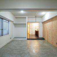 大阪市浪速区元町2丁目の賃貸物件/クローゼットスペースはカーテンですっきり隠せます。（304号室）