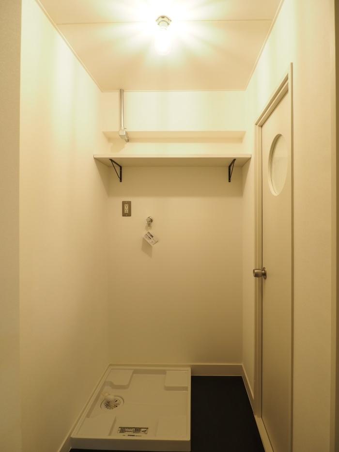 大阪市浪速区元町2丁目の賃貸物件/洗濯機置き場。