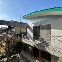 大阪府高槻市塚原6丁目の売買物件/外観からは想像できない中庭