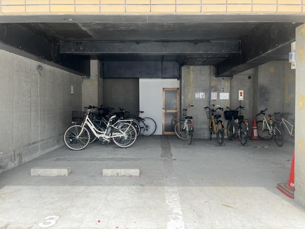 大阪府大阪市都島区内代町１丁目の賃貸物件/駐輪場。