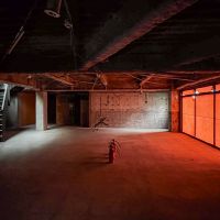 大阪市都島区片町の賃貸物件/1F部分、この赤さは単にシートの色の影響です。