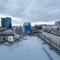 大阪市都島区片町の賃貸物件/全方向見下ろすことのできる屋上付き