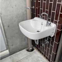 大阪府大阪市東淀川区大隅1丁目の賃貸物件/バルコニーにもスロップシンク。