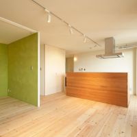 大阪府大阪市東淀川区大隅1丁目の賃貸物件/(602)間取りBの部屋。LDK　＊602のカラー壁は薄グレー色になります。