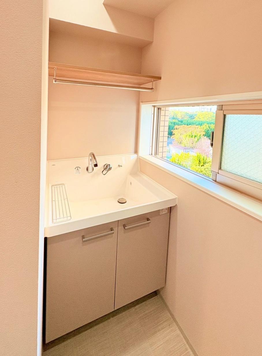 大阪市東住吉区南田辺5丁目の売買物件/洗面スペース2