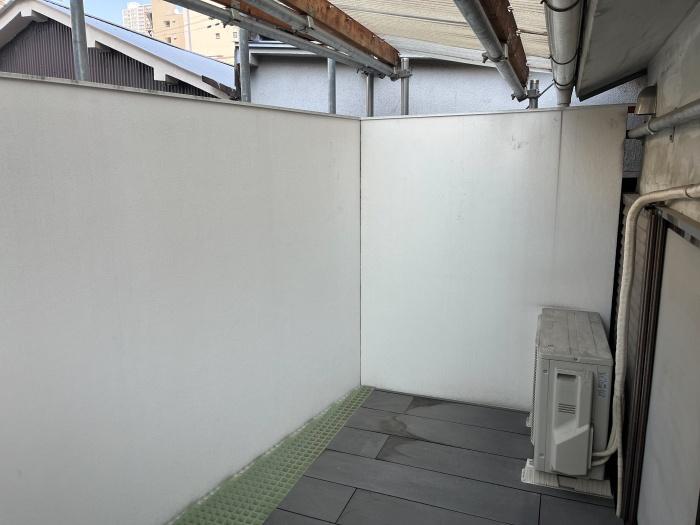 大阪市北区中崎2丁目の賃貸物件/2階のバルコニースペース。