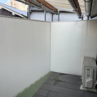 大阪市北区中崎2丁目の賃貸物件/2階のバルコニースペース。