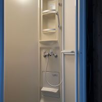 大阪市北区中崎2丁目の賃貸物件/1階のシャワールーム。