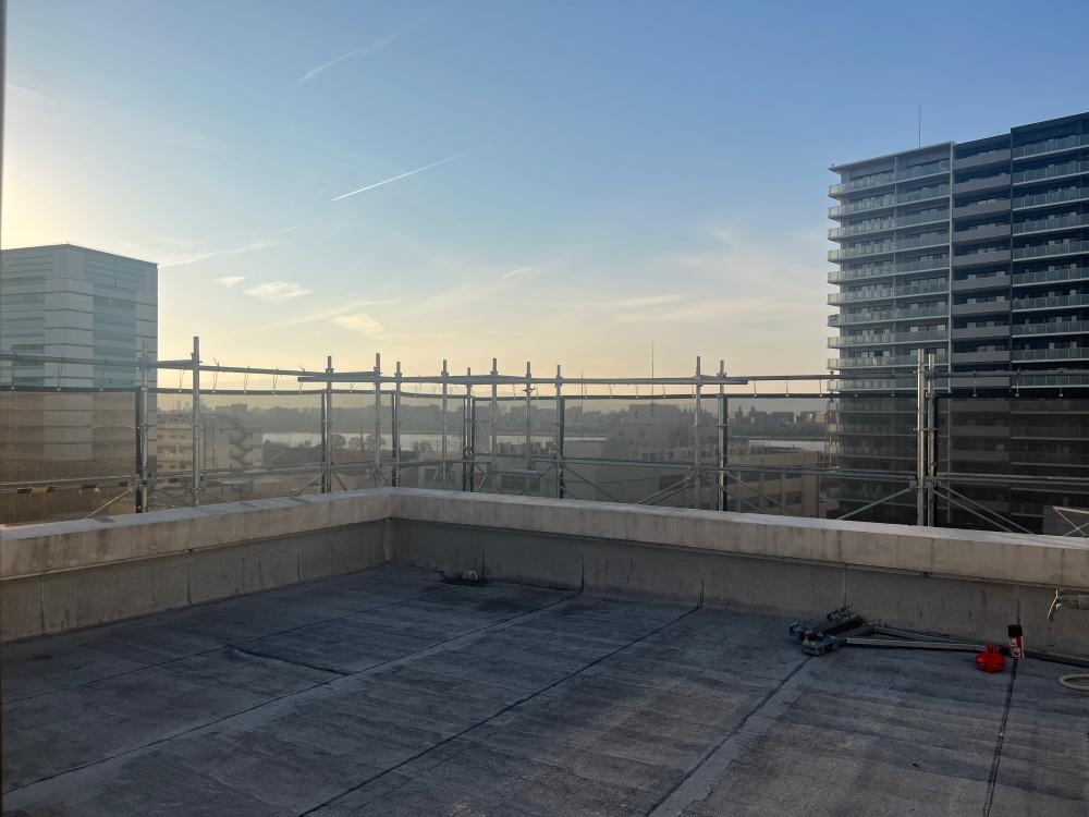 大阪府大阪市北区大淀中3丁目の売買物件/専用使用権はありませんが、屋上が広がっているから！