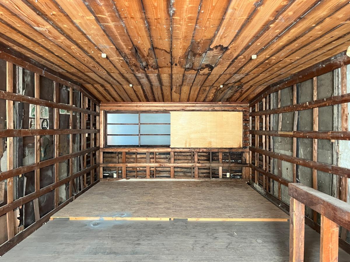 大阪府大阪市北区中津３丁目の賃貸物件/北側から。この古さを楽しんでいただける方へ。