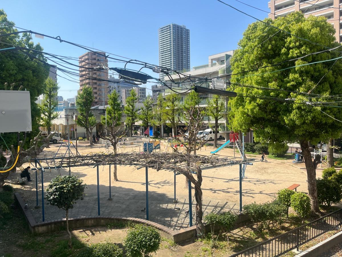 大阪市北区菅栄町の賃貸物件/部屋からの眺望。