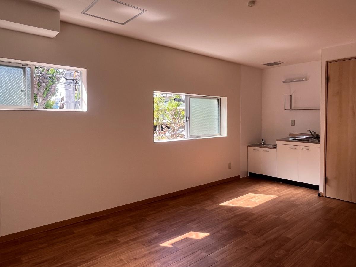 大阪市北区菅栄町の賃貸物件/［201］玄関から、「ただいまー」の景色。