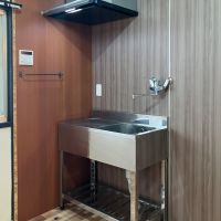 大阪市西淀川区姫里1の賃貸物件/コンパクトな流し台。