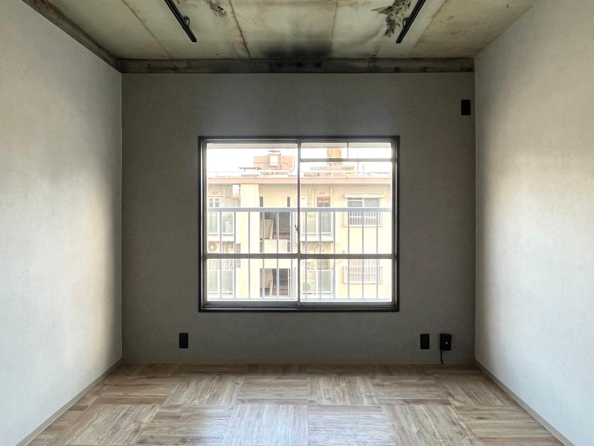 大阪府大阪市東淀川区下新庄６丁目の賃貸物件/リビングダイニング。ソファやテレビを置いて。