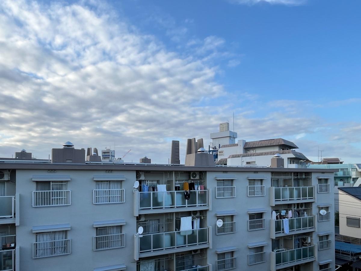 大阪府大阪市東淀川区下新庄６丁目の賃貸物件/わ〜！気持ちいい！夕暮れも綺麗だろうなあ。